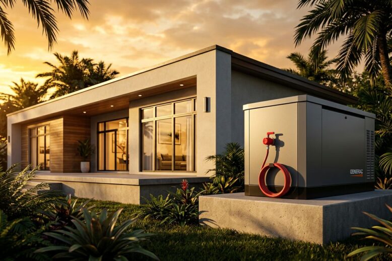 Best Whole House Generator Location for Florida Homes
