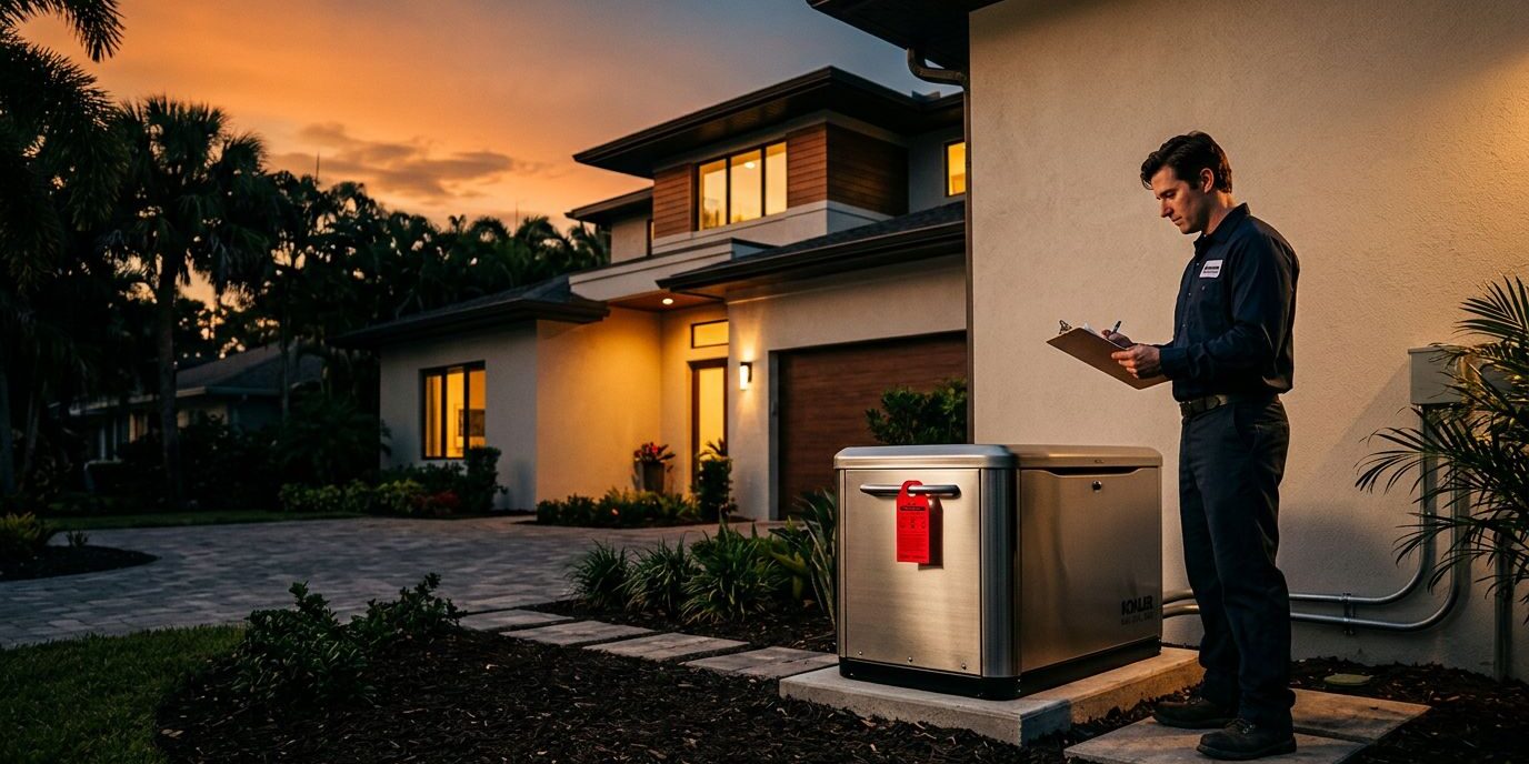 How Long Generator Installation Florida Takes