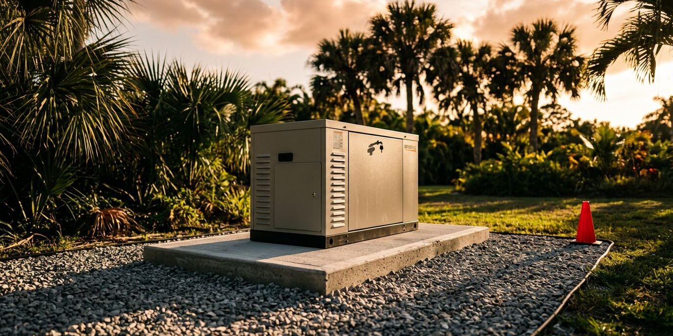 Concrete Pad Requirements for Whole-House Generators in Florida