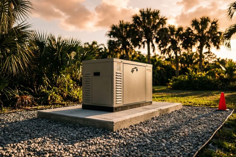 Concrete Pad Requirements for Whole-House Generators in Florida