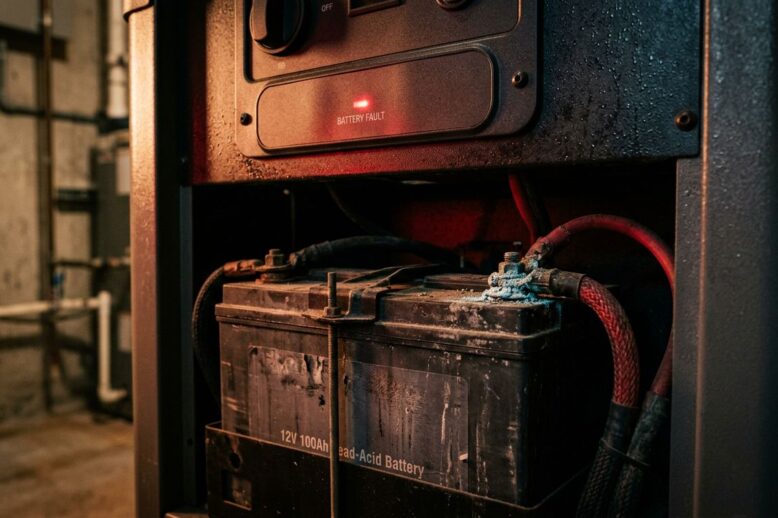 Home Generator Battery Bay Signs Your Whole House Generator Battery Needs Replacement