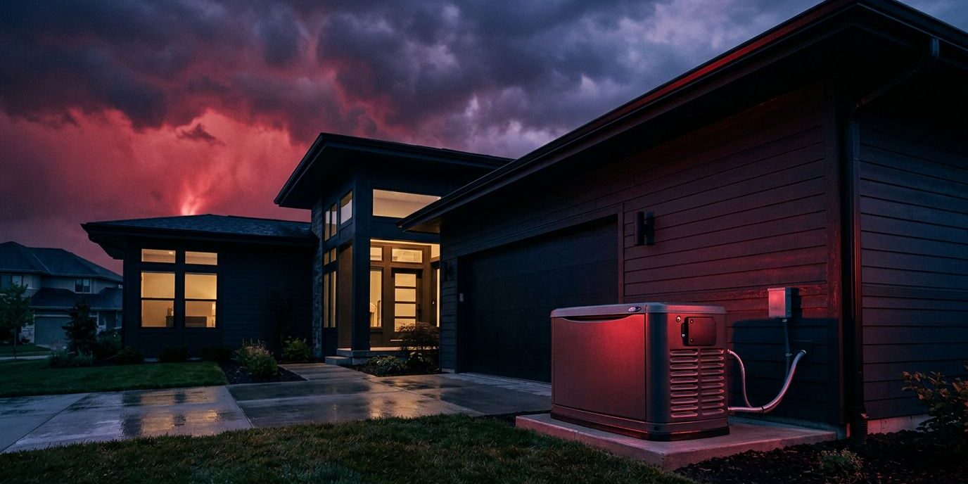 Suburban Home Emergency Generator Understanding Whole House Generator Runtime During Long Outages