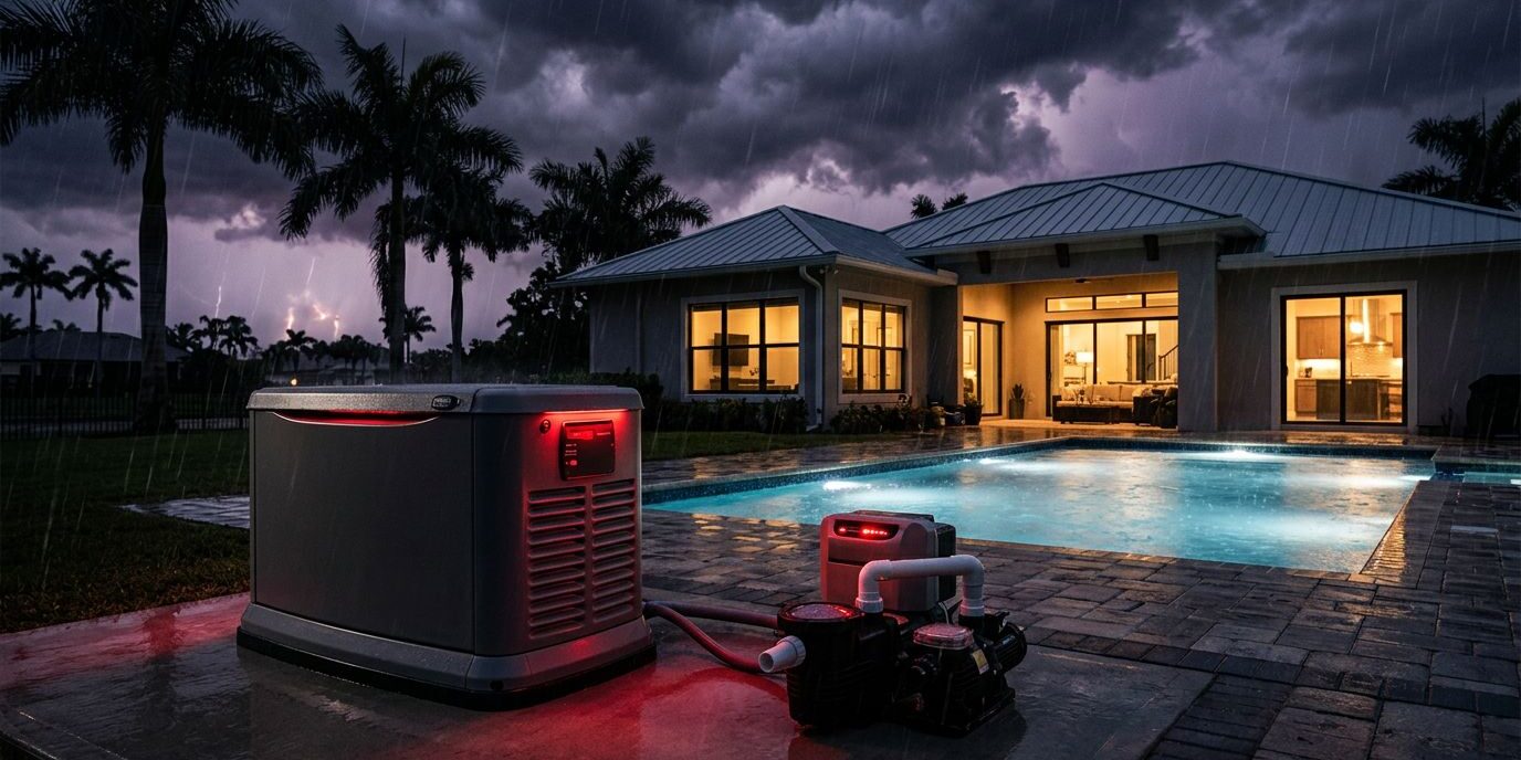 Can a Whole-House Generator Run a Pool Pump?