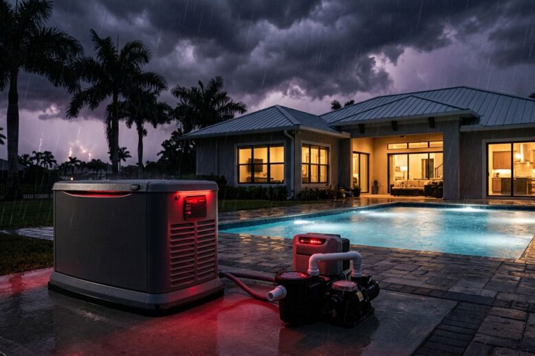 Can a Whole-House Generator Run a Pool Pump?