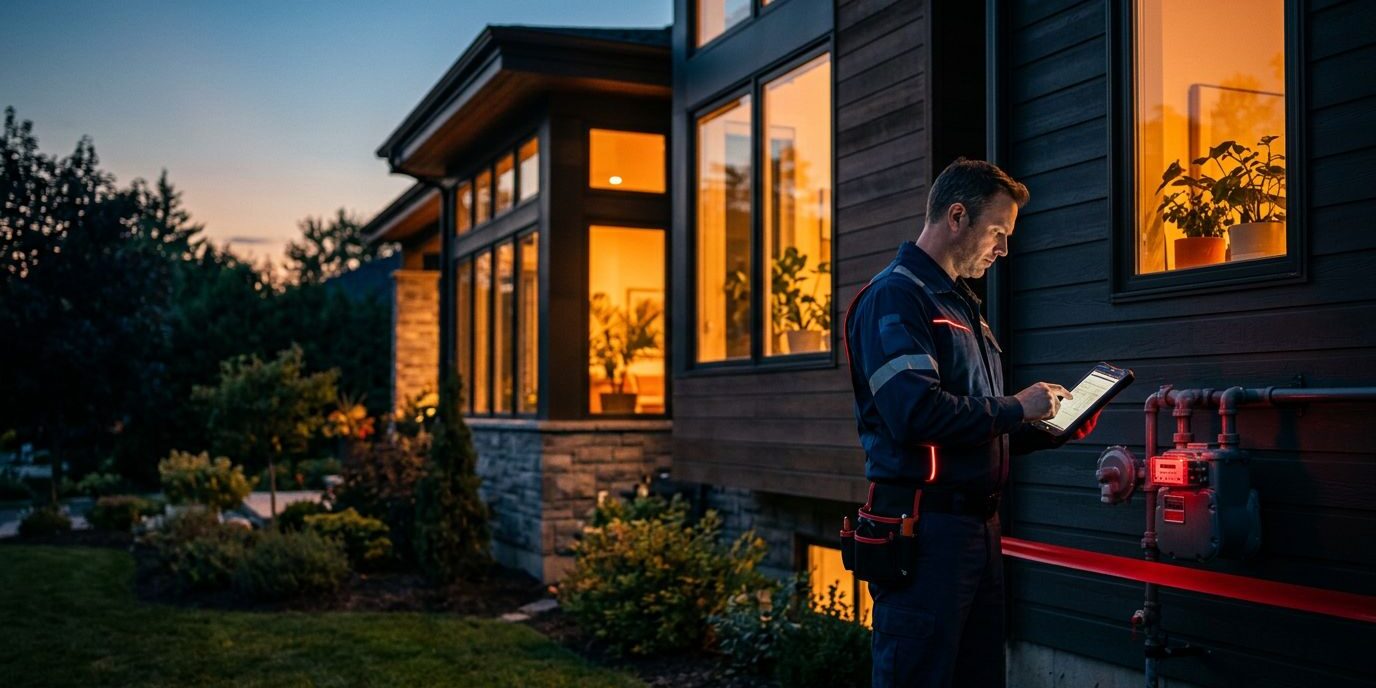 Suburban Gas Meter Technician Inspection Do You Need a Gas Meter Upgrade for Backup Power?