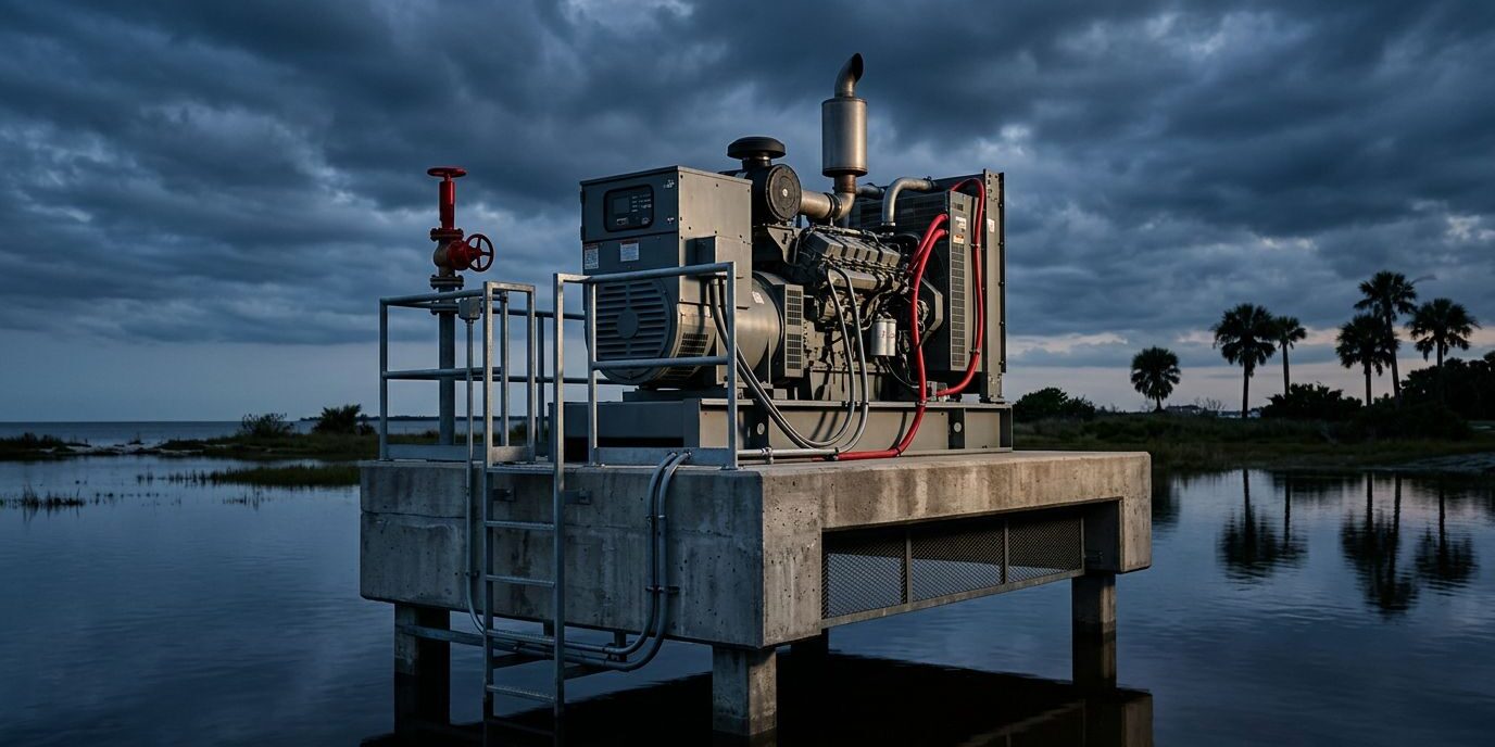 Elevated Home Standby Generator Florida Flood Zone Generators: What to Know