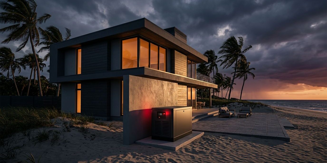 Modern Florida Beach House Florida Vacation Home Generator Checklist Before You Leave