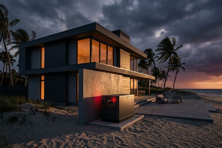 Modern Florida Beach House Florida Vacation Home Generator Checklist Before You Leave